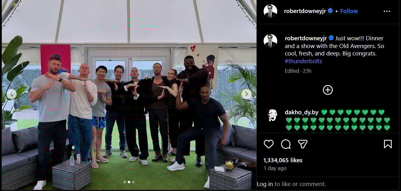 Robert Downey Jr. shares major post ahead of next Avengers