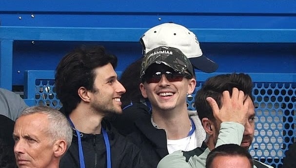 Kylie Jenners beau Timothée Chalamet spotted at Chelsea match