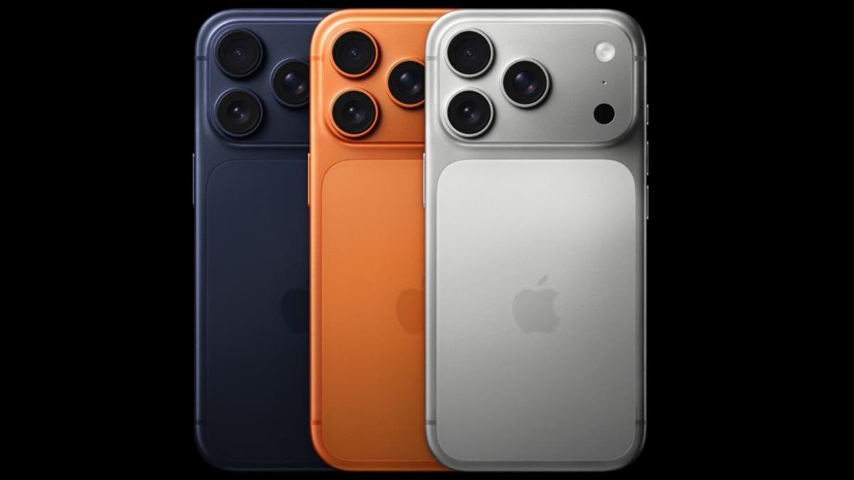 white, orange and dark iphone colors