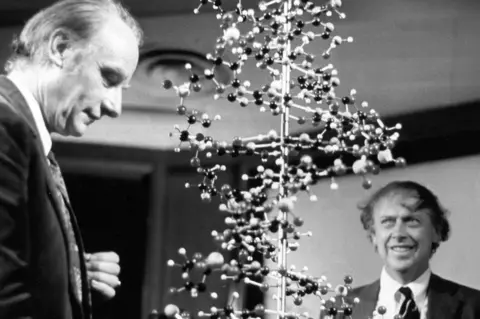 Francis Crick and James Watson