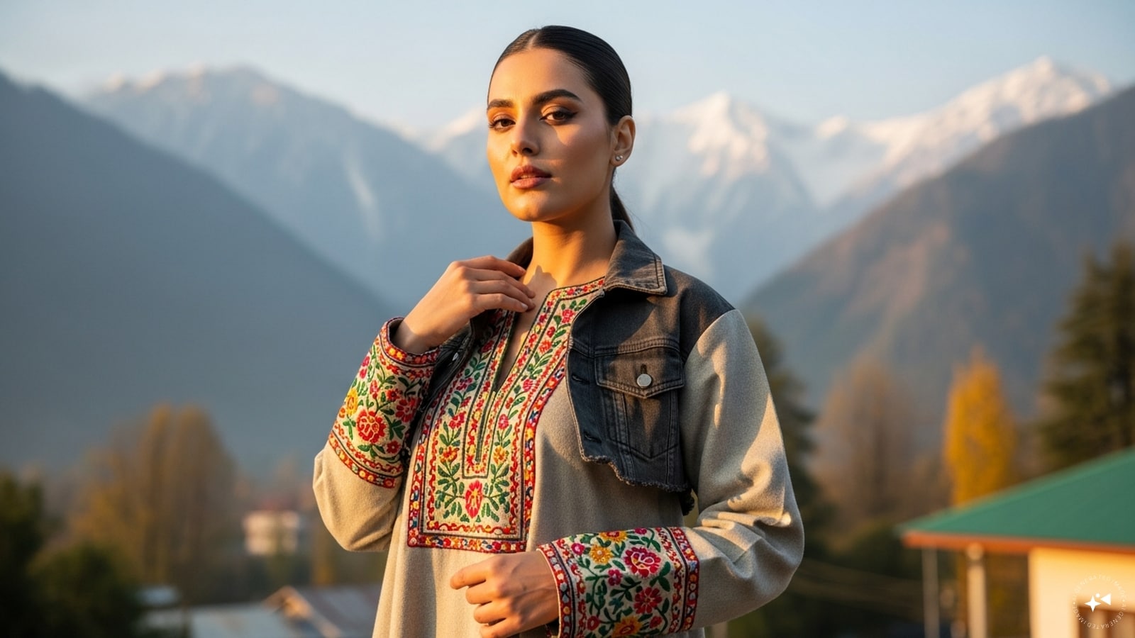 Layered With Shrugs: For extra warmth and style, layer the Pheran under a cropped shrug or jacket. Choose contrasting colours or subtle embroidery to elevate the look. This is perfect for winter outings, blending traditional roots with modern flair. Layered With Shrugs: For extra warmth and style, layer the Pheran under a cropped shrug or jacket. Choose contrasting colours or subtle embroidery to elevate the look. This is perfect for winter outings, blending traditional roots with modern flair.